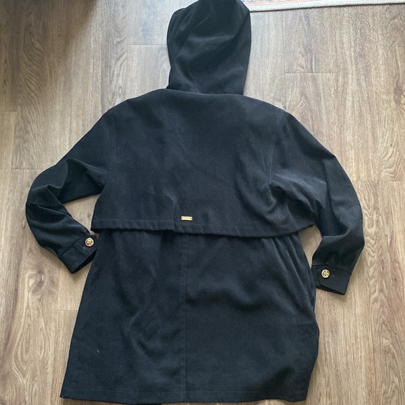 St. John Coat Collection by Marie Gray Hooded Long Jacket - Picture 5 of 15